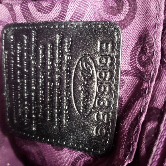 Brighton black leather handbag - Picture 3 of 4